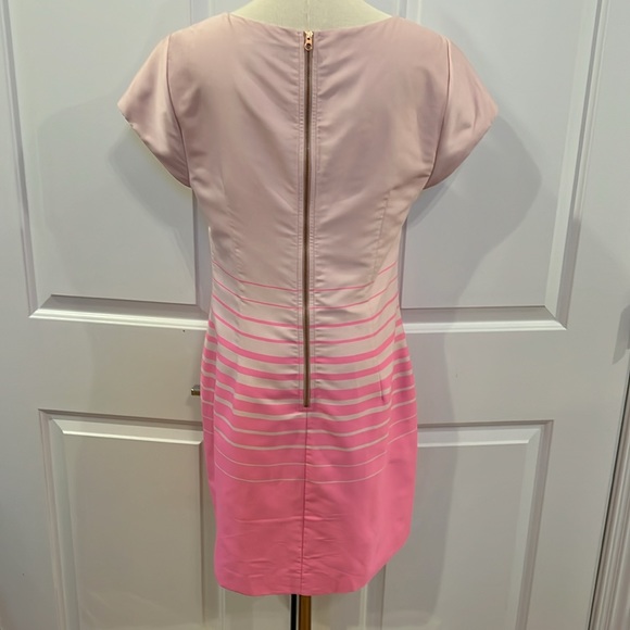 Ted Baker Mini Pink/Neon Pink Dress - Picture 4 of 6
